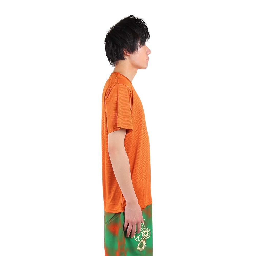 アクター（AKTR）（メンズ）バスケットボールウェア CLASSIC LOGO SPORTS 半袖Tシャツ 223-032005 OR 速乾