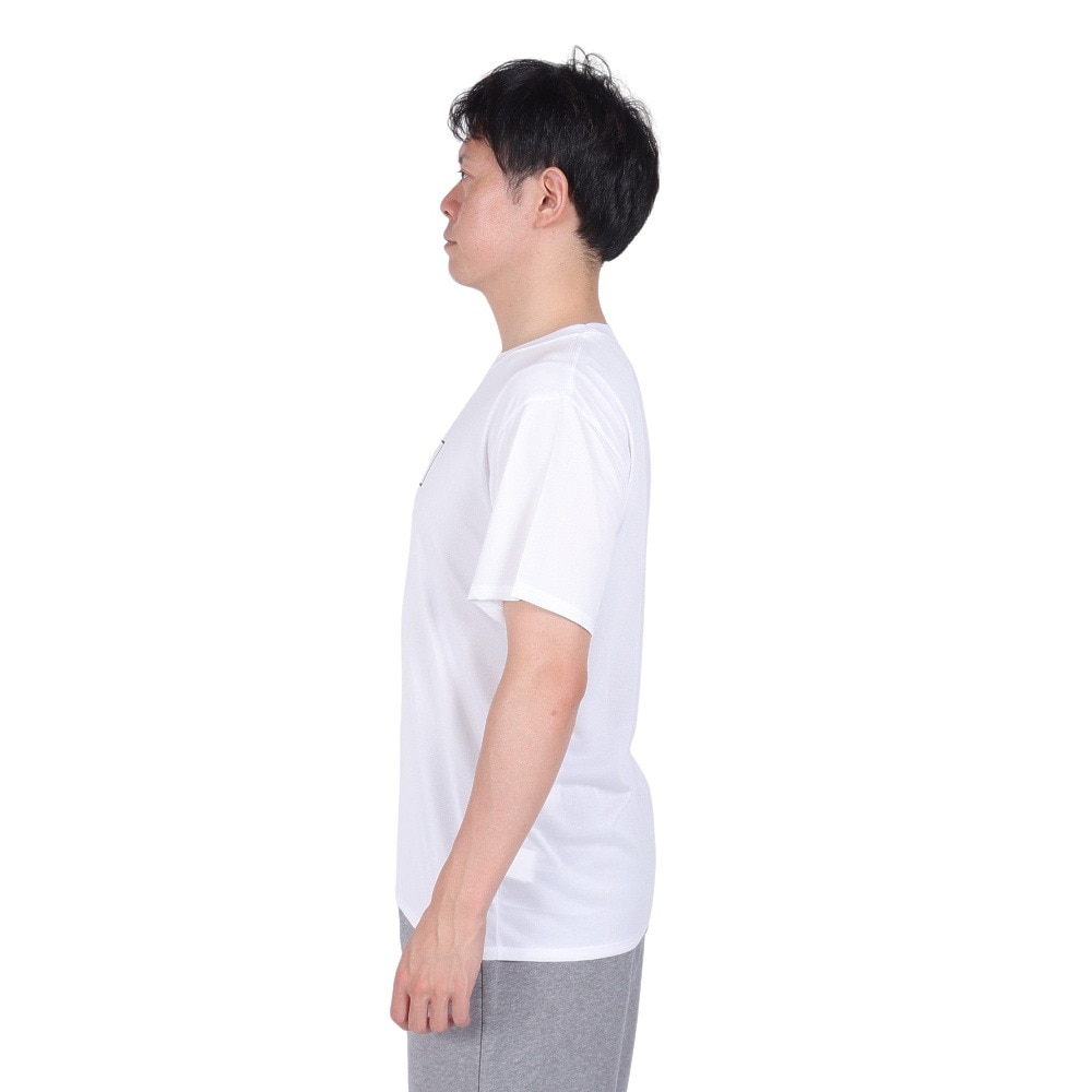 アクター（AKTR）（メンズ）バスケットボールウェア B ALS 半袖Tシャツ 523-013005 WH