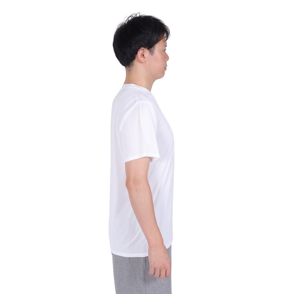 アクター（AKTR）（メンズ）バスケットボールウェア B ALS 半袖Tシャツ 523-013005 WH