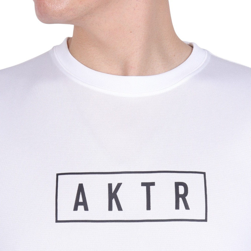 アクター（AKTR）（メンズ）バスケットボールウェア B ALS 半袖Tシャツ 523-013005 WH