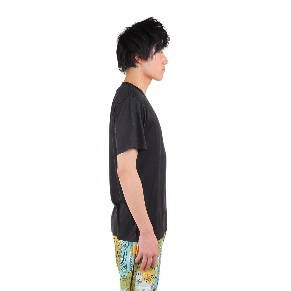 アクター（AKTR）（メンズ）バスケットボールウェア B ALS 半袖Tシャツ 523-014005 BK 速乾