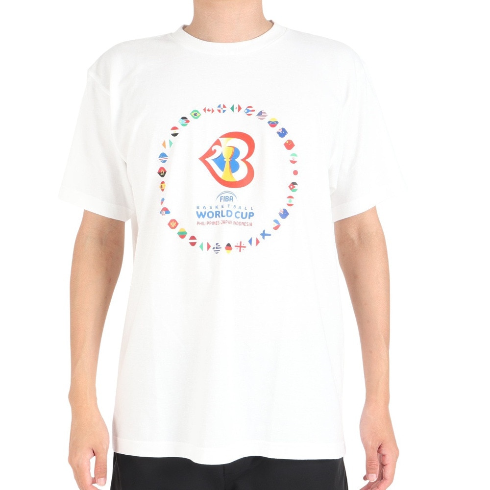 FIBAバスケットボールワールドカップ2023（FIBA BASKETBALL WORLD CUP 2023）（メンズ、レディース）Tシャツ(ALLFLAGS) 53445