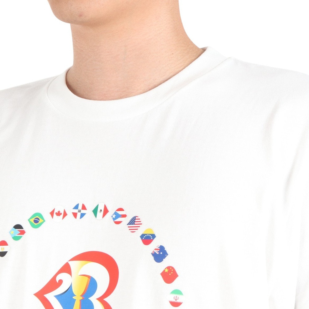 FIBAバスケットボールワールドカップ2023（FIBA BASKETBALL WORLD CUP 2023）（メンズ、レディース）Tシャツ(ALLFLAGS) 53445