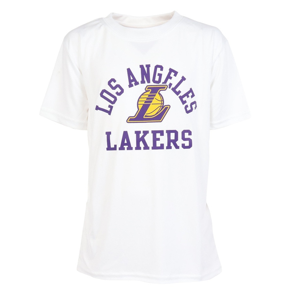 エヌビーエー（NBA）（キッズ）バスケットボールウェア 半袖Tシャツ ロサンゼルス・レイカーズ 3AAC-LAKERS