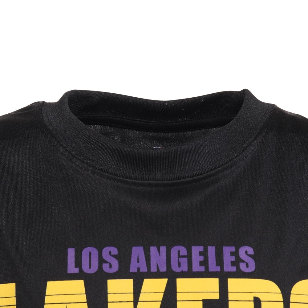 エヌビーエー（NBA）（キッズ）バスケットボールウェア 半袖Tシャツ ロサンゼルス・レイカーズ 3AAD-LAKERS