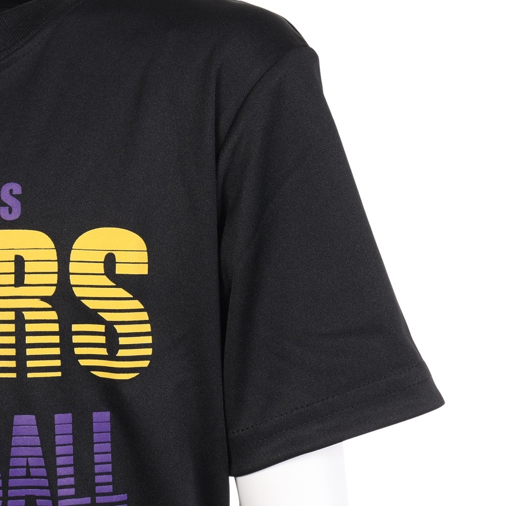 エヌビーエー（NBA）（キッズ）バスケットボールウェア 半袖Tシャツ ロサンゼルス・レイカーズ 3AAD-LAKERS