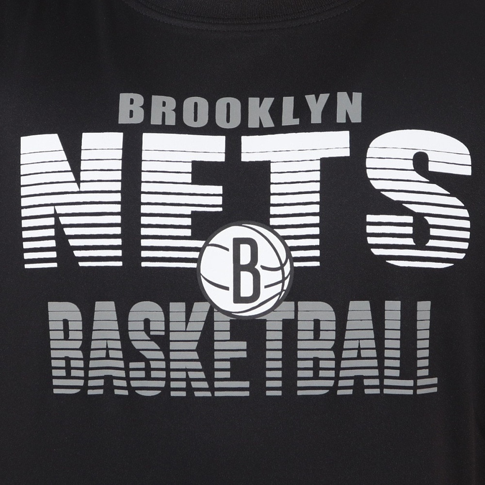 エヌビーエー（NBA）（キッズ）バスケットボールウェア 半袖Tシャツ ブルックリン・ネッツ 3AAD-NETS