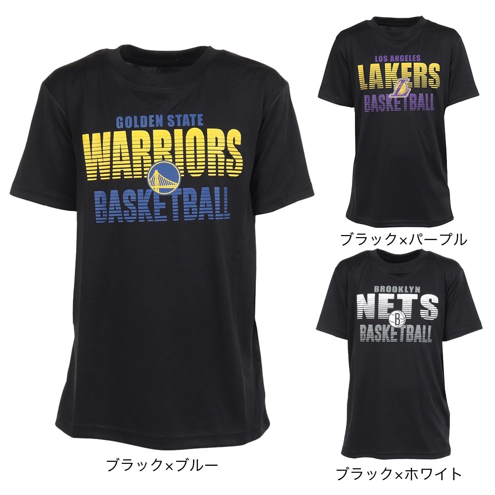 エヌビーエー（NBA）（キッズ）バスケットボールウェア 半袖Tシャツ ロサンゼルス・レイカーズ 3AAD-LAKERS