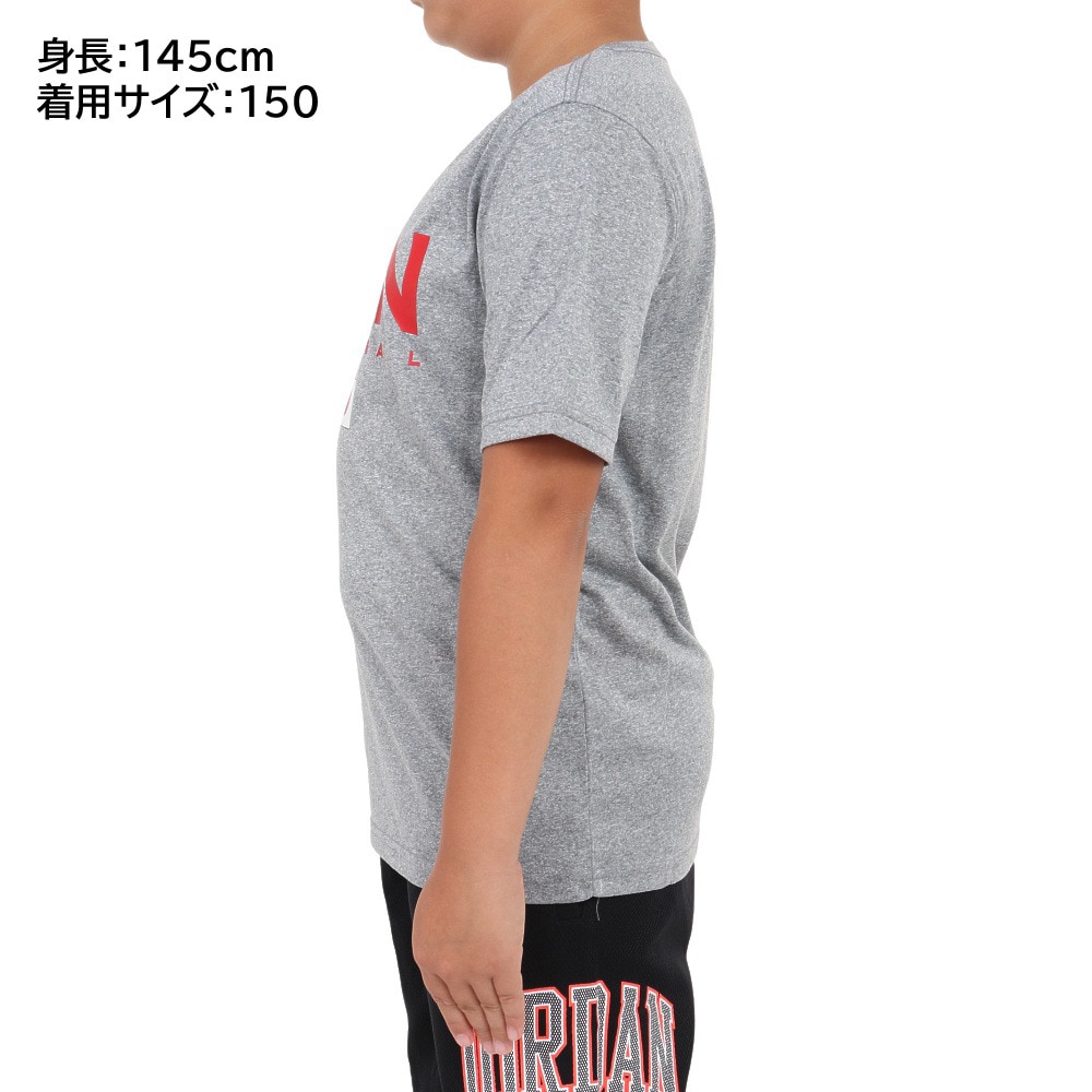 ジョーダン（JORDAN）（キッズ）バスケ 日本代表 Tシャツ ジュニア 半袖 JPN 2023 W杯 YGB7NBA3-GREY