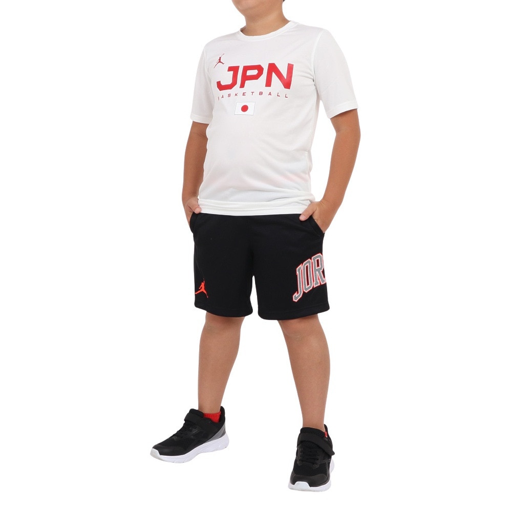 ジョーダン（JORDAN）（キッズ）バスケ 日本代表 Tシャツ ジュニア 半袖 JPN 2023 W杯 ホワイト YGB7NBA3-WHITE