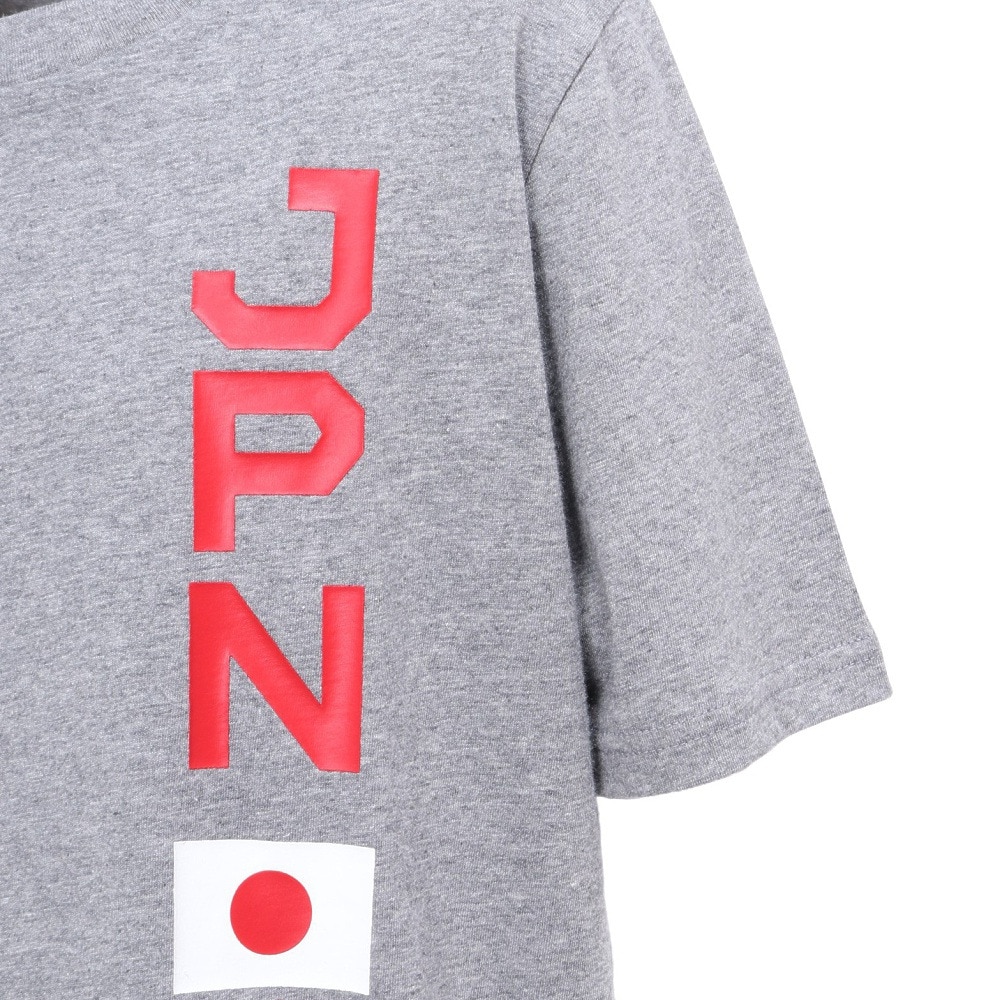 ジョーダン（JORDAN）（キッズ）バスケ 日本代表 チームTシャツ ジュニア JPN 2023 W杯 グレー YGB7NBA4-GREY