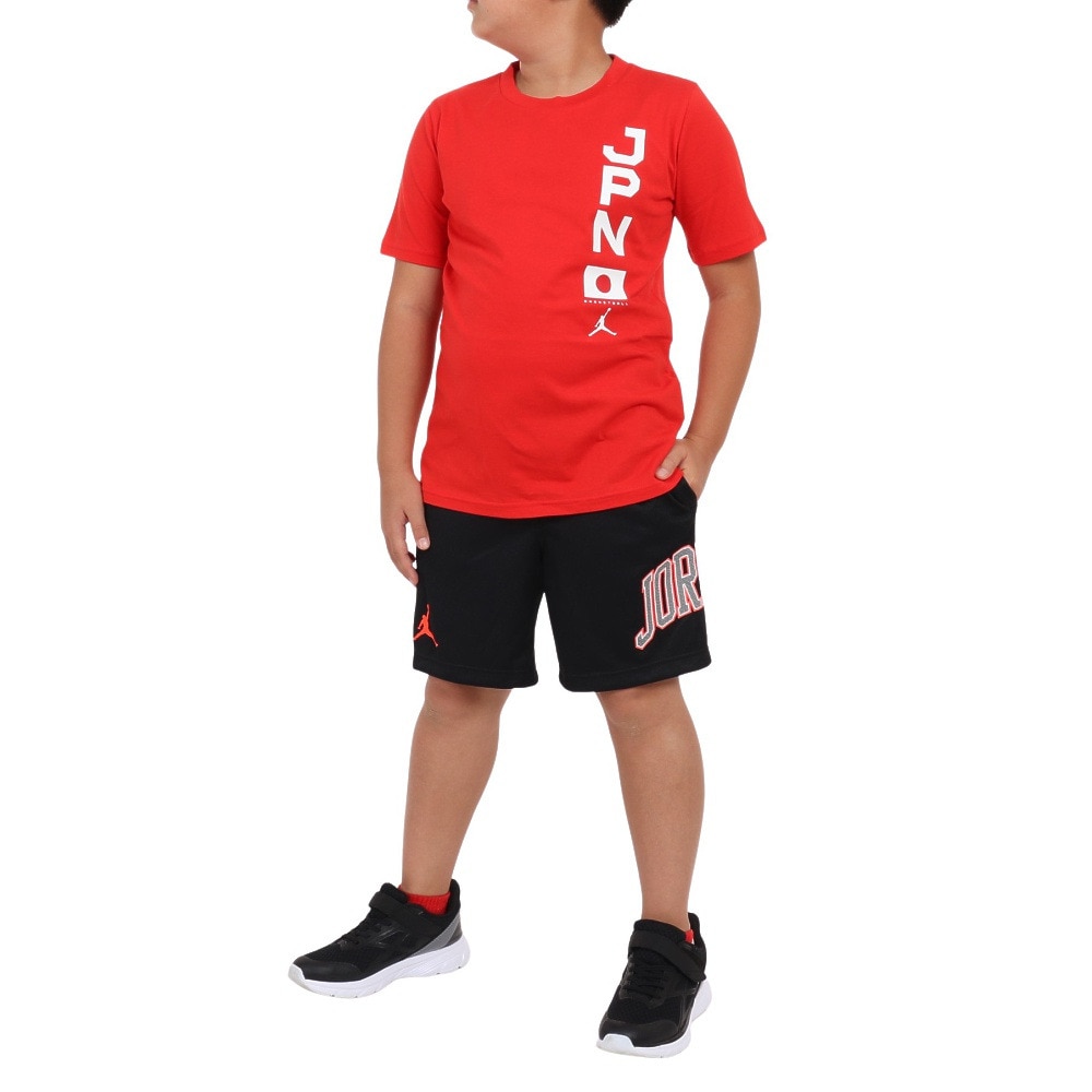 ジョーダン（JORDAN）（キッズ）バスケ 日本代表 チームTシャツ ジュニア JPN 2023 W杯 レッド YGB7NBA4-RED
