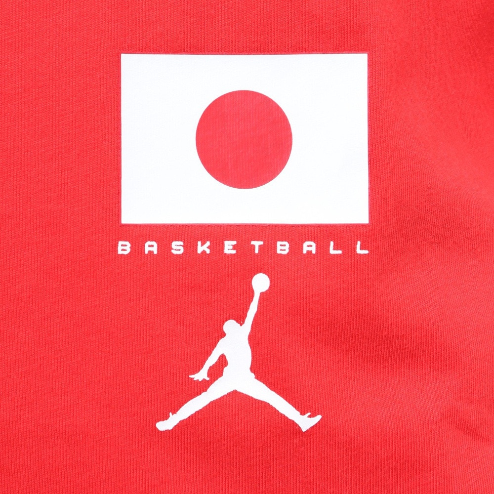 ジョーダン（JORDAN）（キッズ）バスケ 日本代表 チームTシャツ ジュニア JPN 2023 W杯 レッド YGB7NBA4-RED