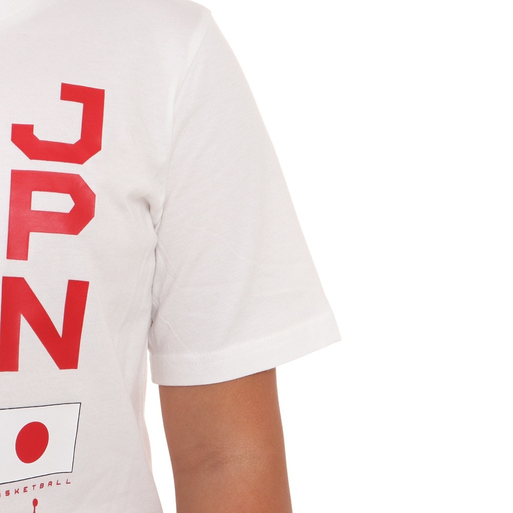 ジョーダン（JORDAN）（キッズ）バスケ 日本代表 チームTシャツ ジュニア JPN 2023 W杯 ホワイト YGB7NBA4-WHITE