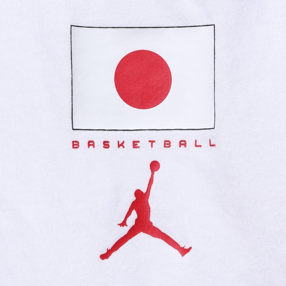 ジョーダン（JORDAN）（キッズ）バスケ 日本代表 チームTシャツ ジュニア JPN 2023 W杯 ホワイト YGB7NBA4-WHITE