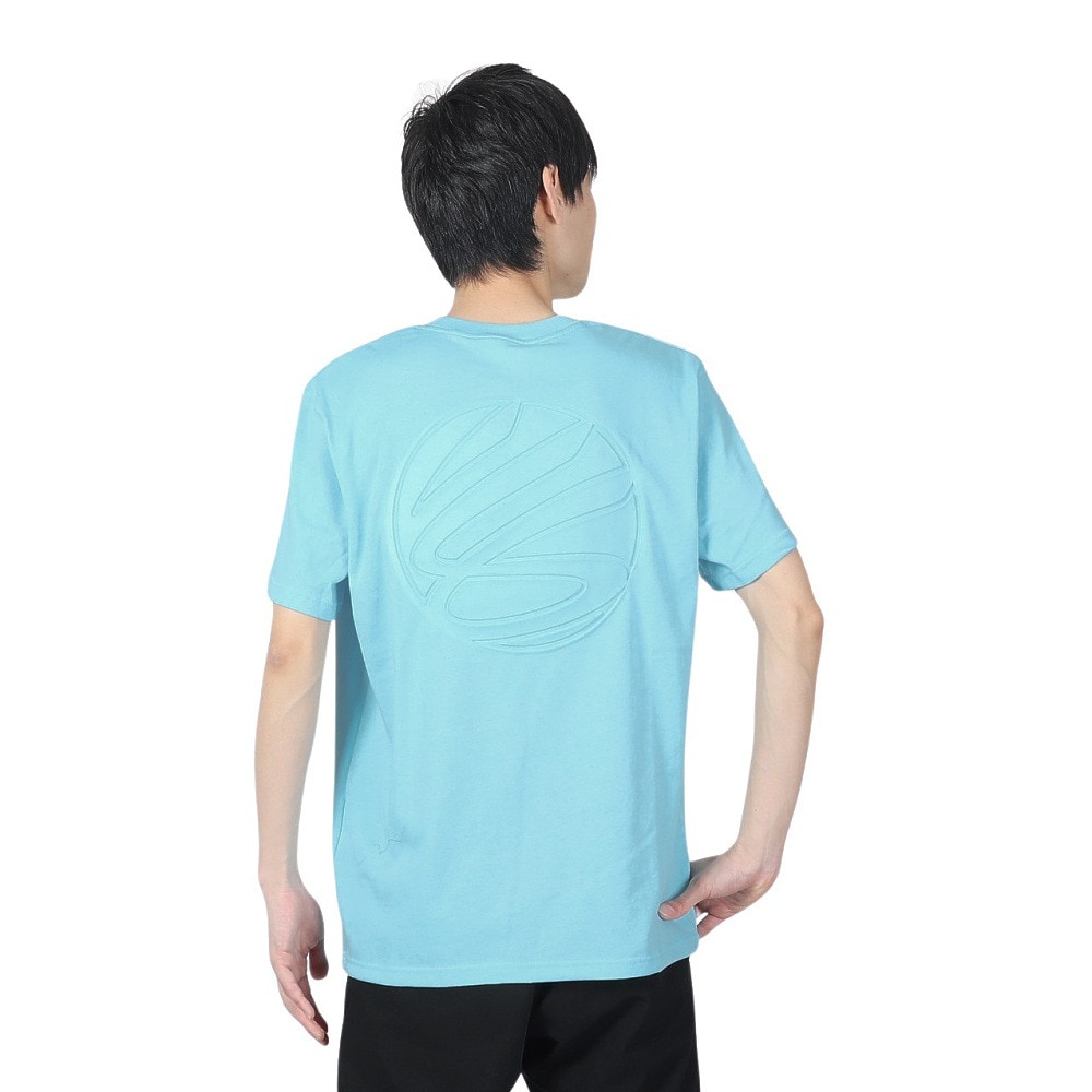 アンダーアーマー（UNDER ARMOUR）（メンズ）バスケットボールウェア カリー エンボス ヘビーウエイトTシャツ 1383378 914 速乾