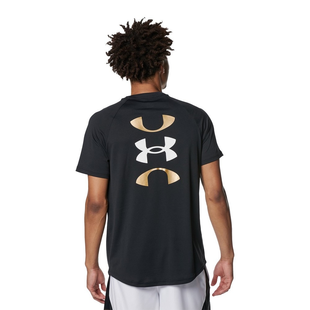 アンダーアーマー（UNDER ARMOUR）（メンズ）バスケットボールウェア テック グラフィック ショートスリーブTシャツ 1384723 001