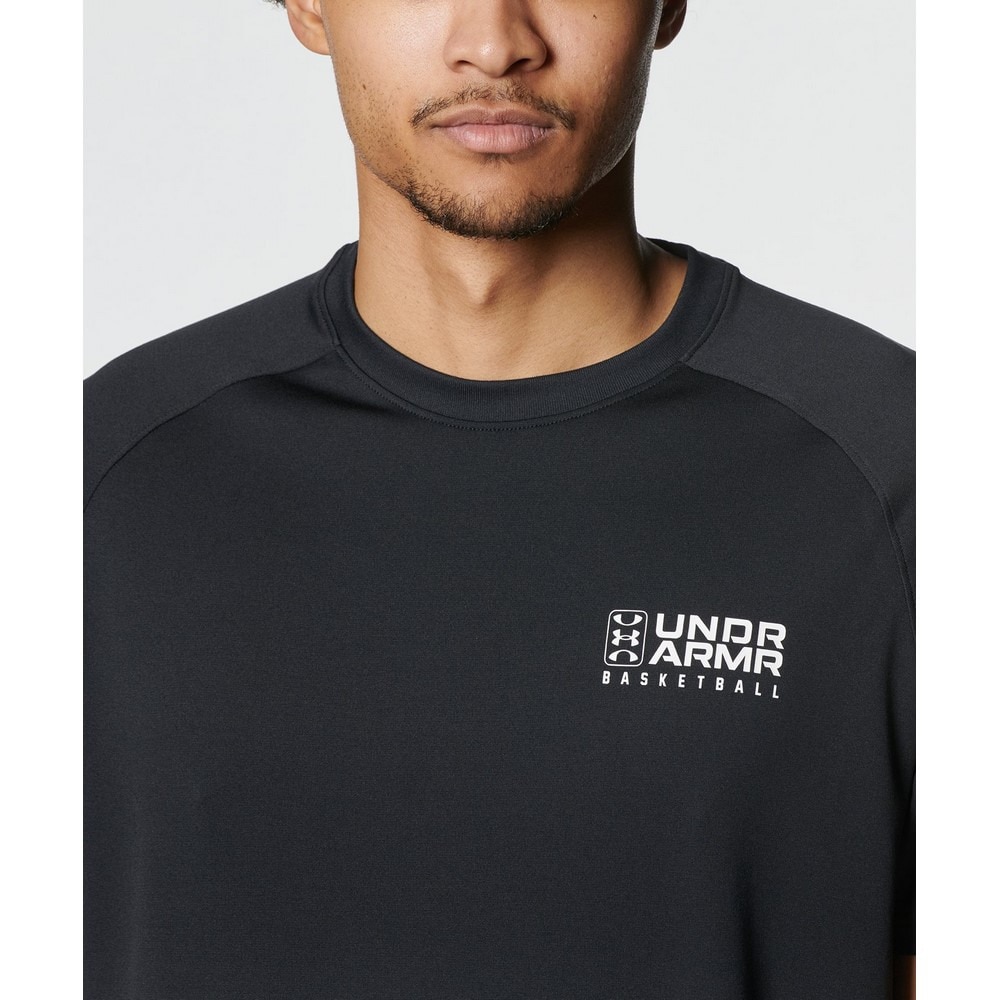 アンダーアーマー（UNDER ARMOUR）（メンズ）バスケットボールウェア テック グラフィック ショートスリーブTシャツ 1384723 001