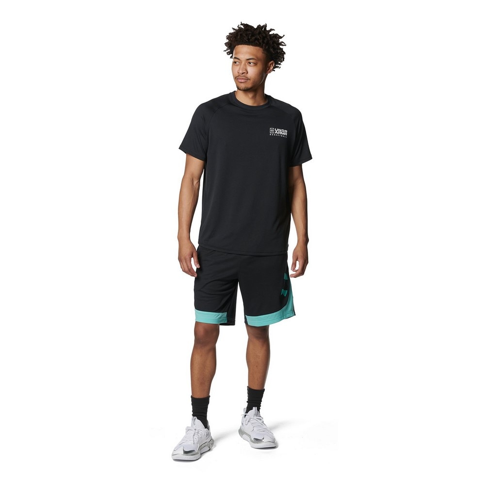 アンダーアーマー（UNDER ARMOUR）（メンズ）バスケットボールウェア テック グラフィック ショートスリーブTシャツ 1384723 002 速乾