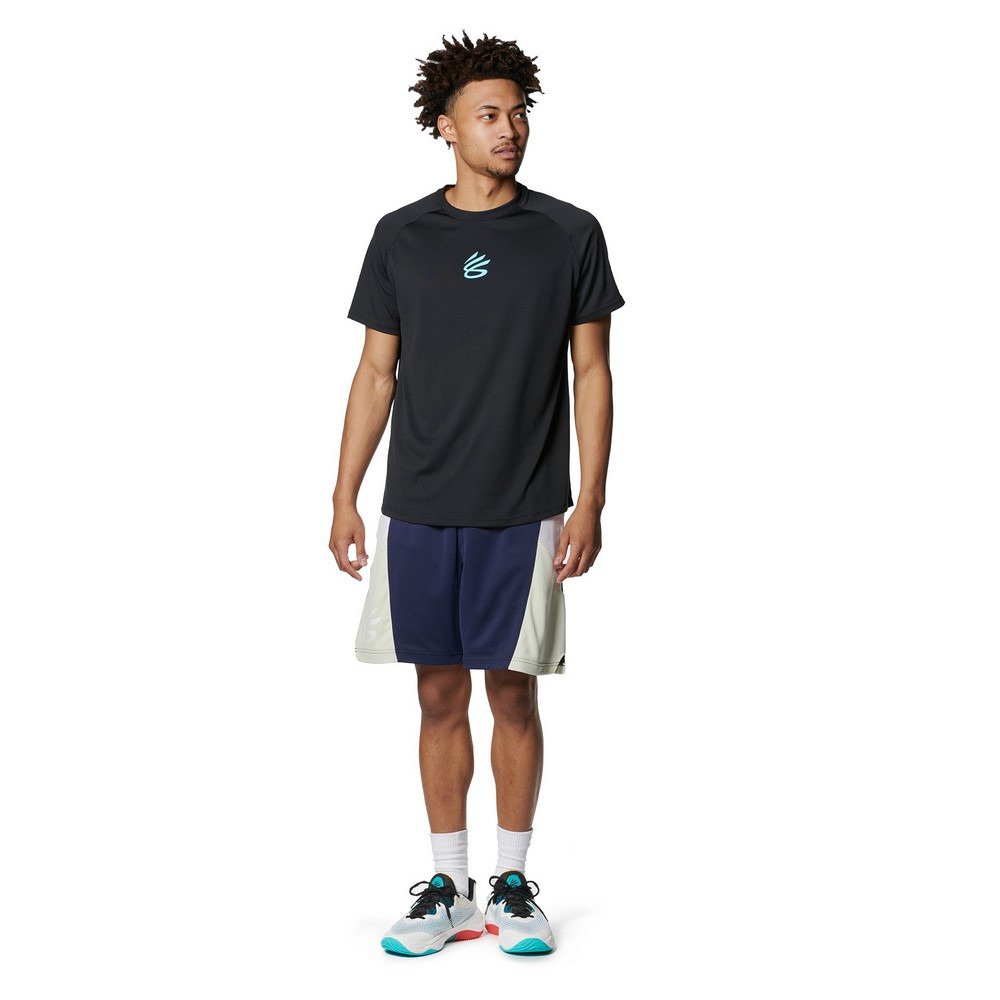 アンダーアーマー（UNDER ARMOUR）（メンズ）バスケットボールウェア カリー テック ロゴ ショートスリーブTシャツ 1384724 001 速乾