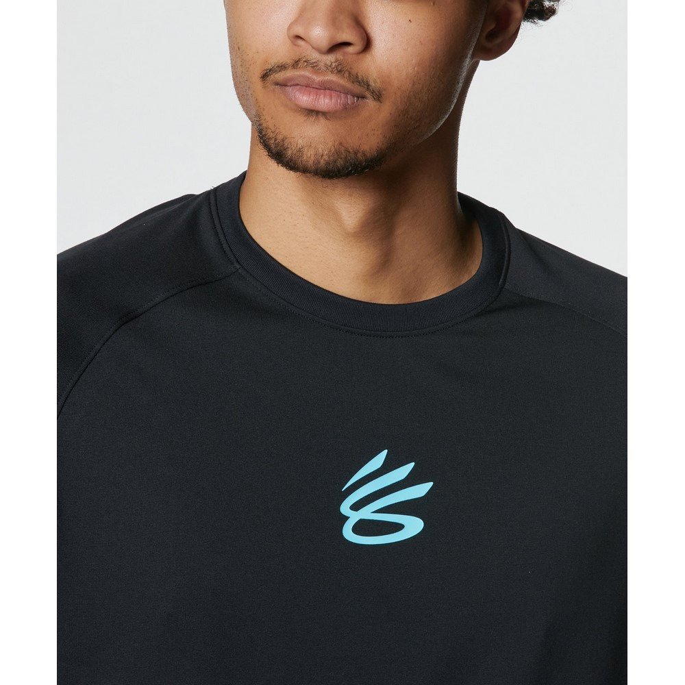 アンダーアーマー（UNDER ARMOUR）（メンズ）バスケットボールウェア カリー テック ロゴ ショートスリーブTシャツ 1384724 001 速乾