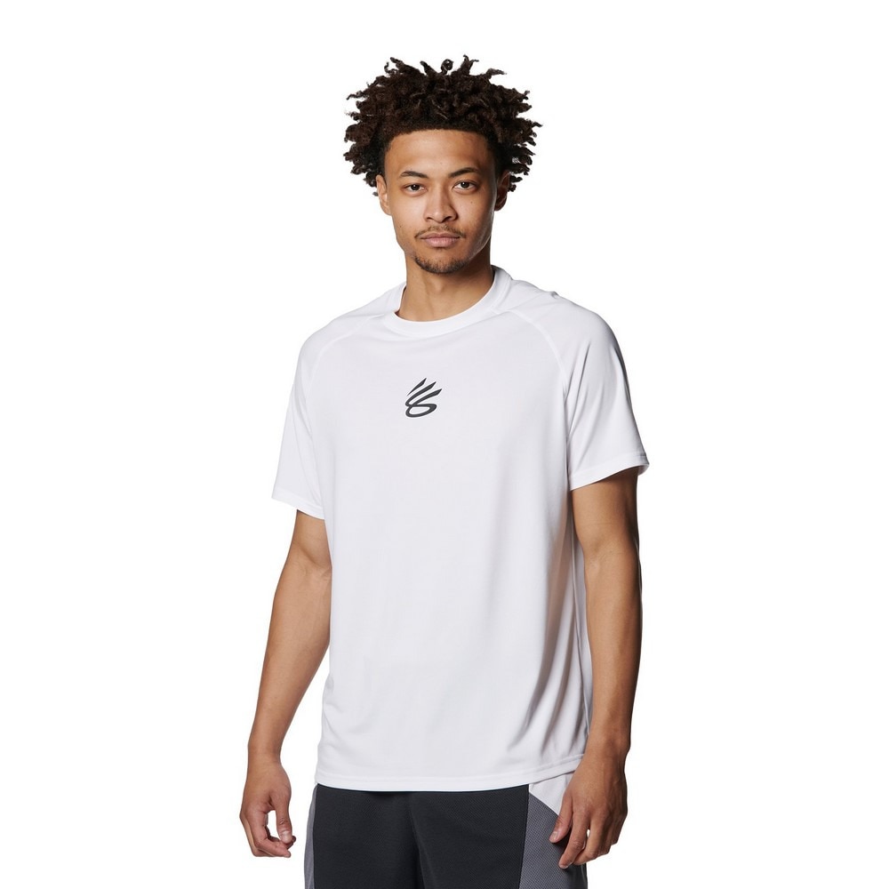 アンダーアーマー（UNDER ARMOUR）（メンズ）バスケットボールウェア カリー テック ロゴ ショートスリーブTシャツ 1384724 100