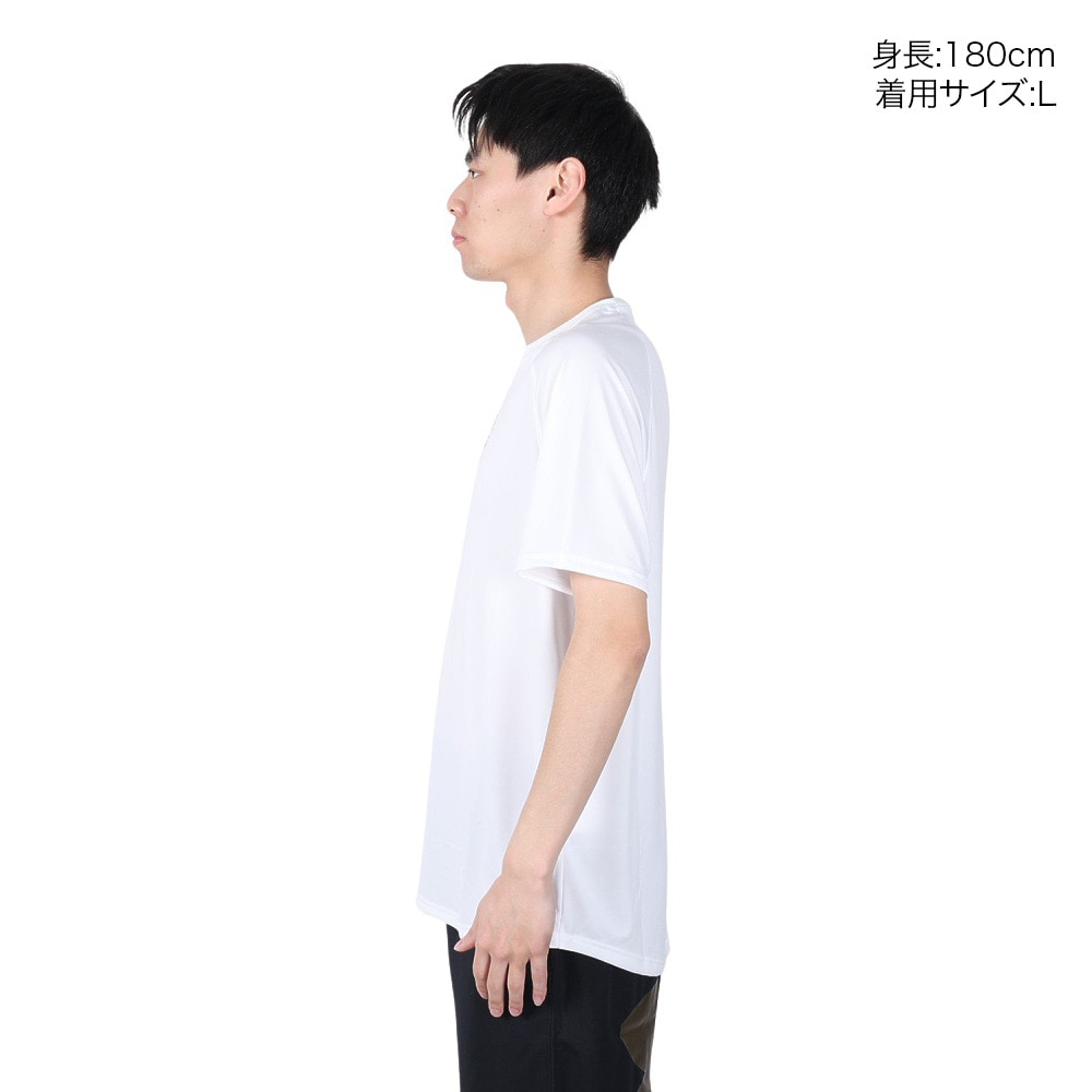 アンダーアーマー（UNDER ARMOUR）（メンズ、レディース）バスケットボールウェア テック ロングショット ノベルティ 半袖Tシャツ 1385490 100 速乾