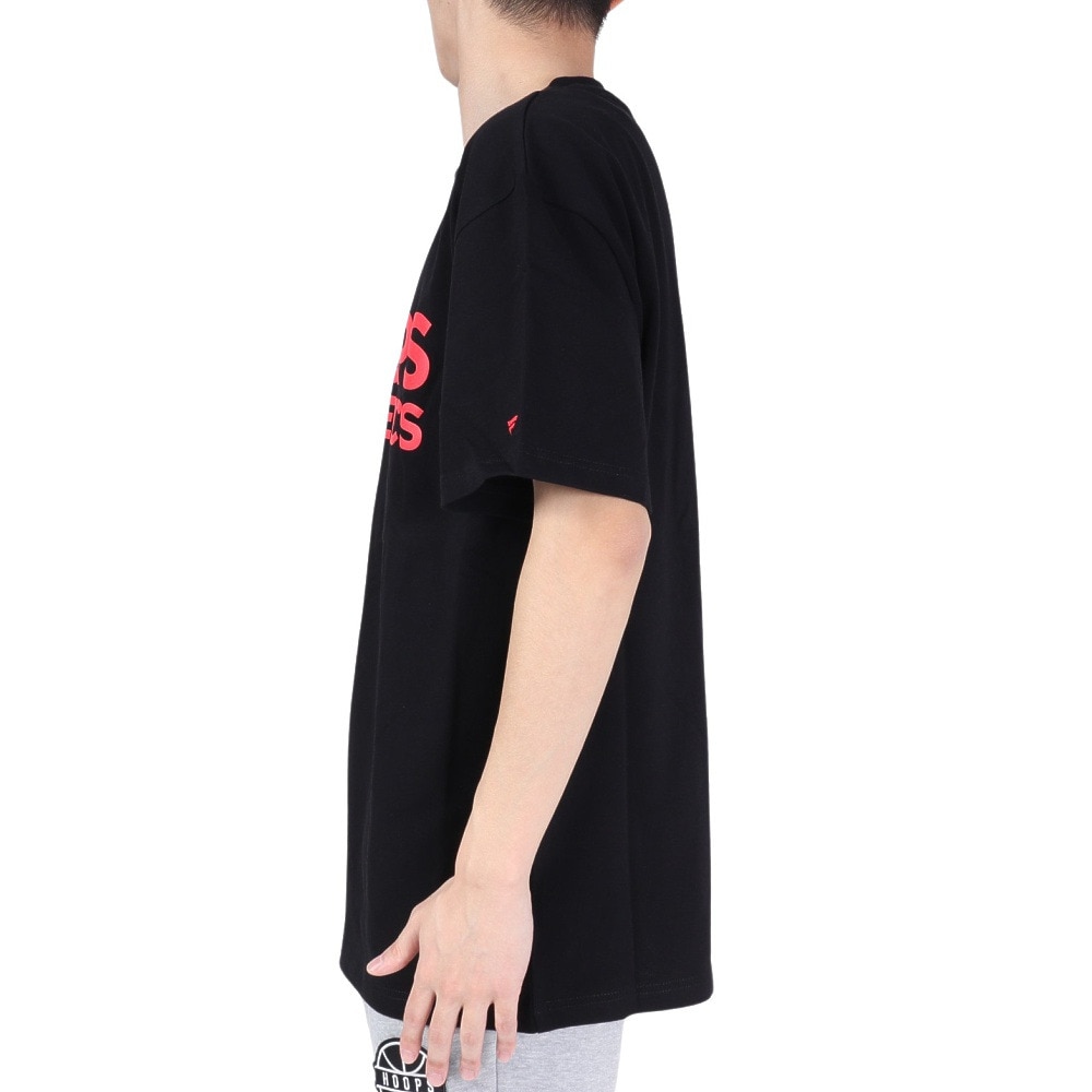 ファナティクス（Fanatics）（メンズ）バスケットボールウェア 半袖Tシャツ OT0123SS0030-BLK