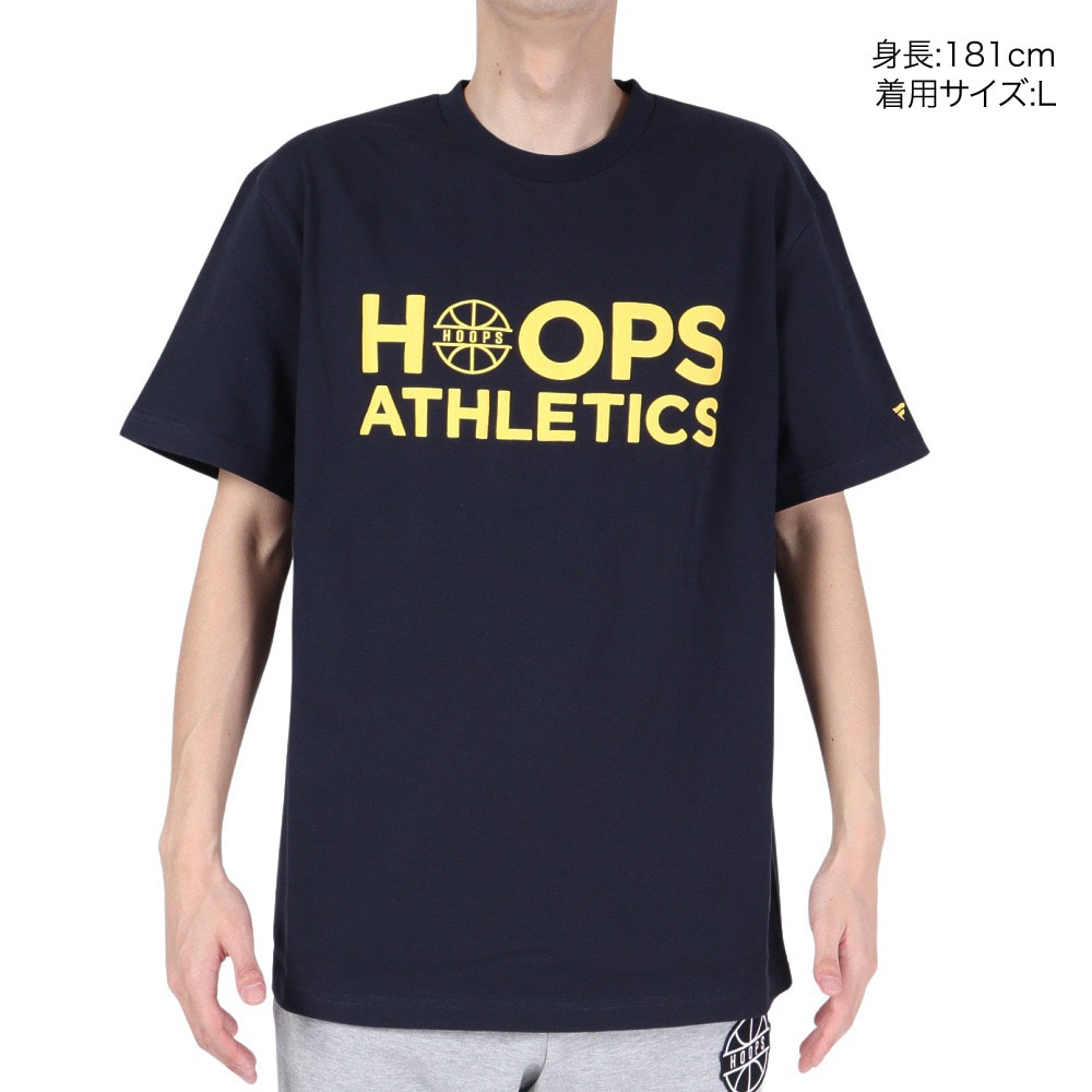 ファナティクス（Fanatics）（メンズ）バスケットボールウェア 半袖Tシャツ OT0123SS0030-NVY