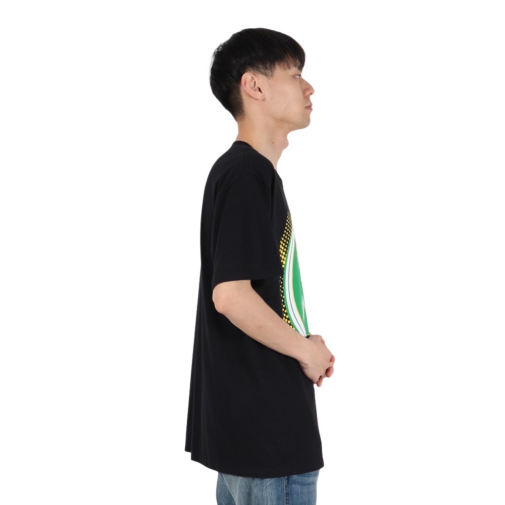 ミッチェルアンドネス（Mitchell&Ness）（メンズ）バスケットボールウェア NBA ビッグフェイス 7.0 ボストン セルティックス Tシャツ BMTR5904-BCEYYPPPBLCK