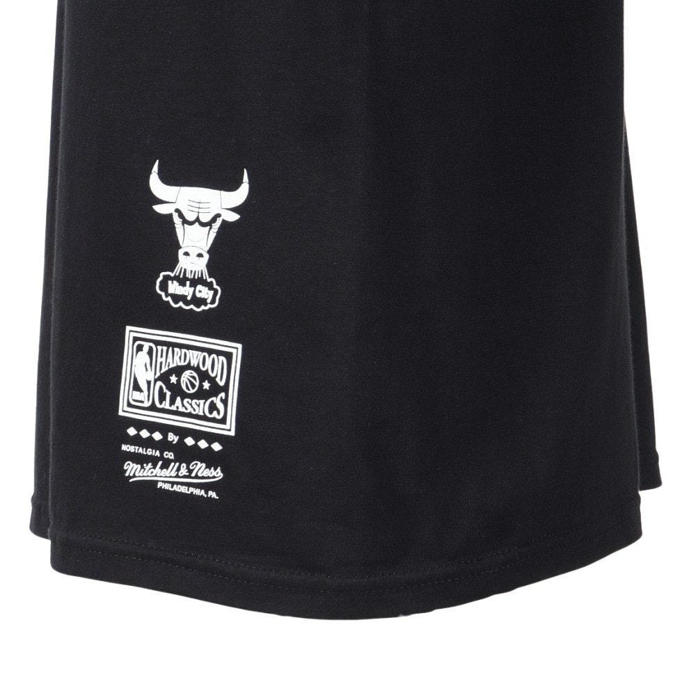 ミッチェルアンドネス（Mitchell&Ness）（メンズ）バスケットボールウェア NBA ビッグフェイス 7.0 半袖Tシャツ BMTR5904-CBUYYPPPBLCK
