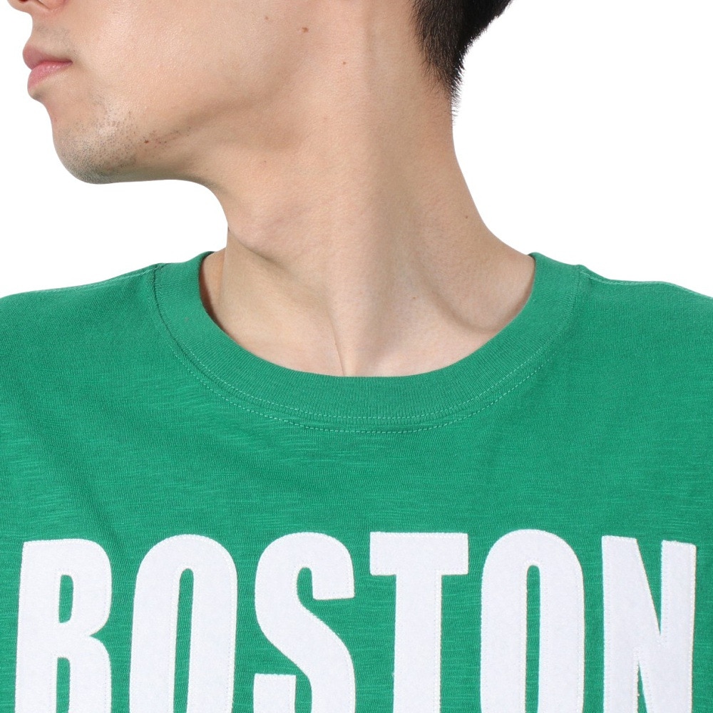 ミッチェルアンドネス（Mitchell&Ness）（メンズ、レディース）LEGENDARY SLUB 半袖Tシャツ ボストン・セルティックス TCRW5507-BCEYYPPPKYGN