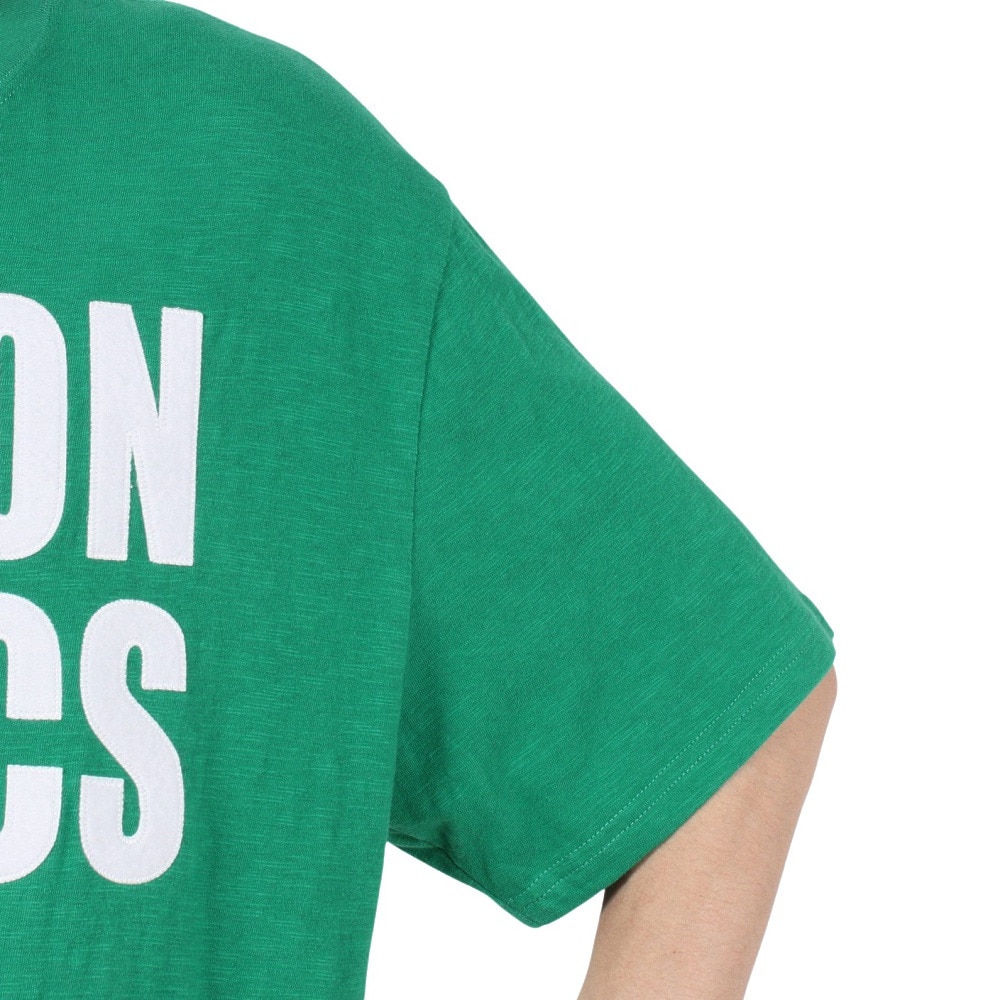 ミッチェルアンドネス（Mitchell&Ness）（メンズ、レディース）LEGENDARY SLUB 半袖Tシャツ ボストン・セルティックス TCRW5507-BCEYYPPPKYGN