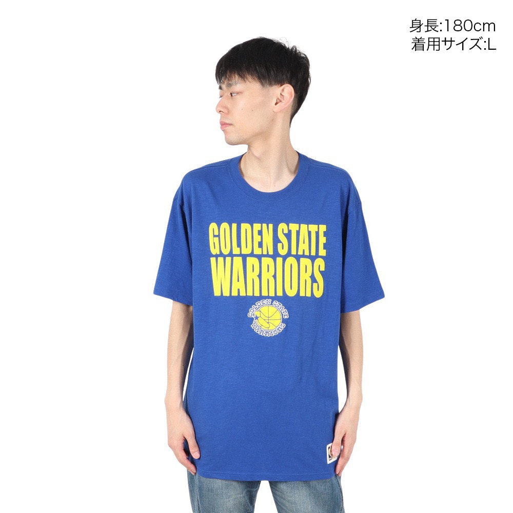 ミッチェルアンドネス（Mitchell&Ness）（メンズ）バスケットボールウェア LEGENDARY SLUB 半袖Tシャツ WA TCRW5507-GSWYYPPPROYA