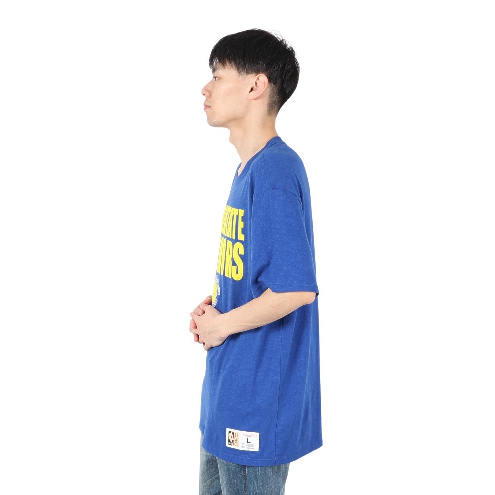 ミッチェルアンドネス（Mitchell&Ness）（メンズ）バスケットボールウェア LEGENDARY SLUB 半袖Tシャツ WA TCRW5507-GSWYYPPPROYA