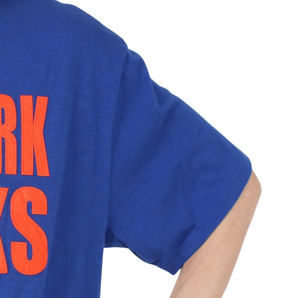 ミッチェルアンドネス（Mitchell&Ness）（メンズ、レディース）LEGENDARY SLUB 半袖 Tシャツ ニューヨーク・ニックス TCRW5507-NYKYYPPPROYA