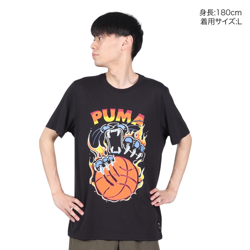 プーマ（PUMA）（メンズ）バスケットボールウェア TSA 半袖 Tシャツ 6 62482501