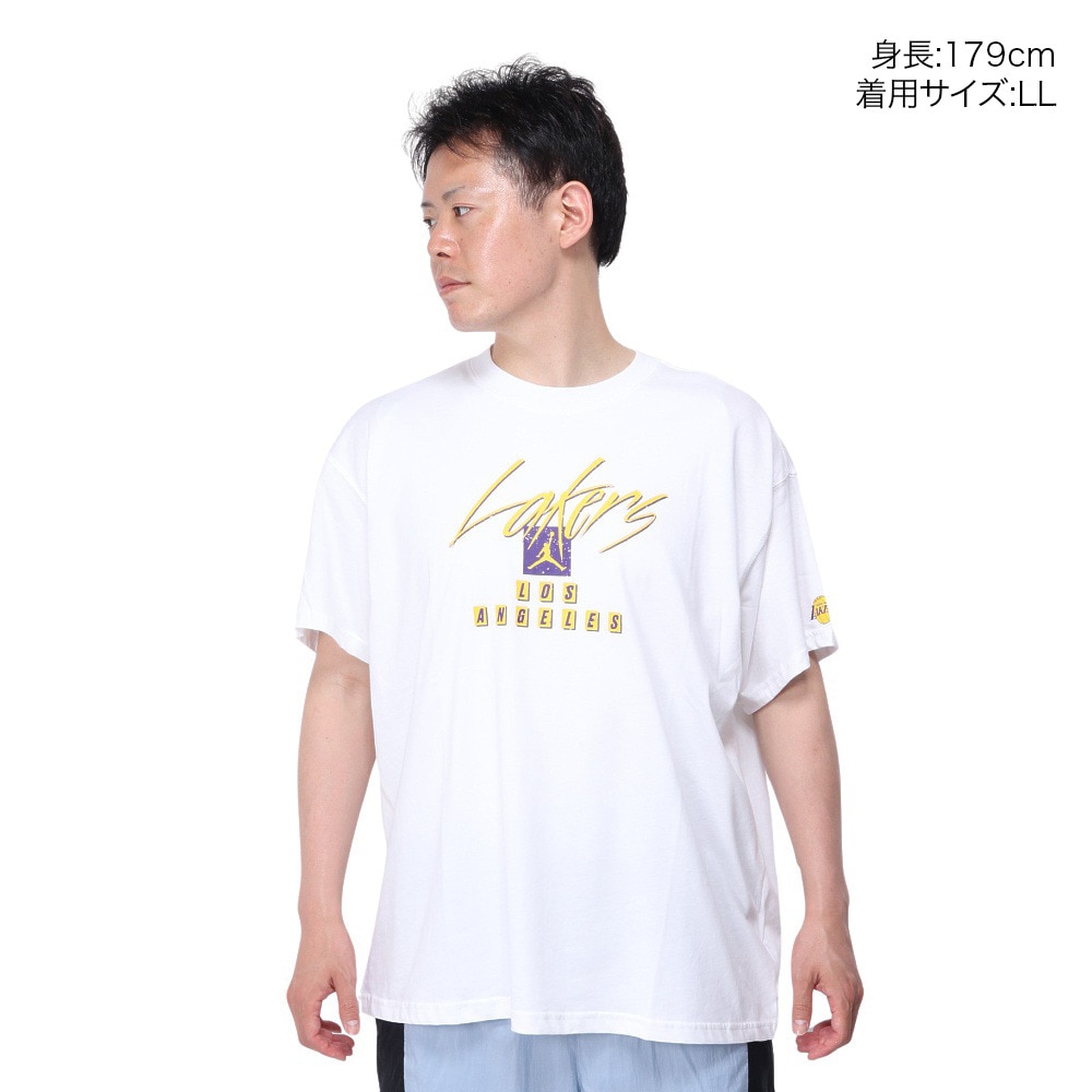 ナイキ（NIKE）（メンズ）バスケットボールウェア NBA コートサイド ステートメント エディション ジョーダン マックス90 Tシャツ FN1069-100