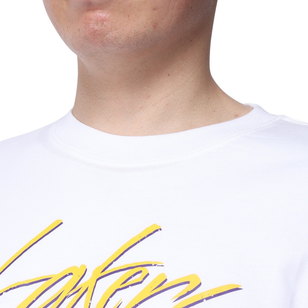 ナイキ（NIKE）（メンズ）バスケットボールウェア NBA コートサイド ステートメント エディション ジョーダン マックス90 Tシャツ FN1069-100