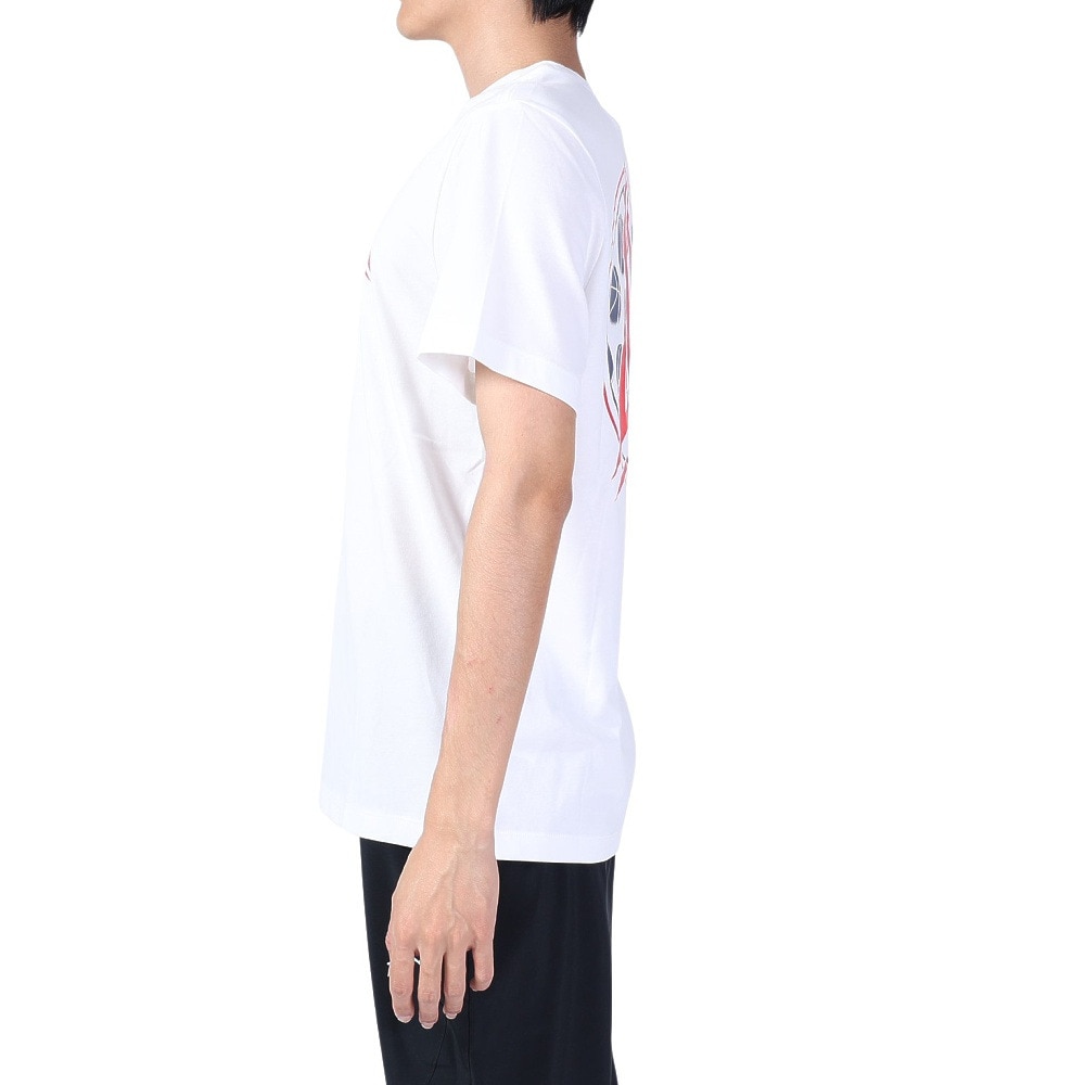 ナイキ（NIKE）（メンズ）Tシャツ バスケットボールウェア 半袖 JA ホワイト FQ4911-100 速乾