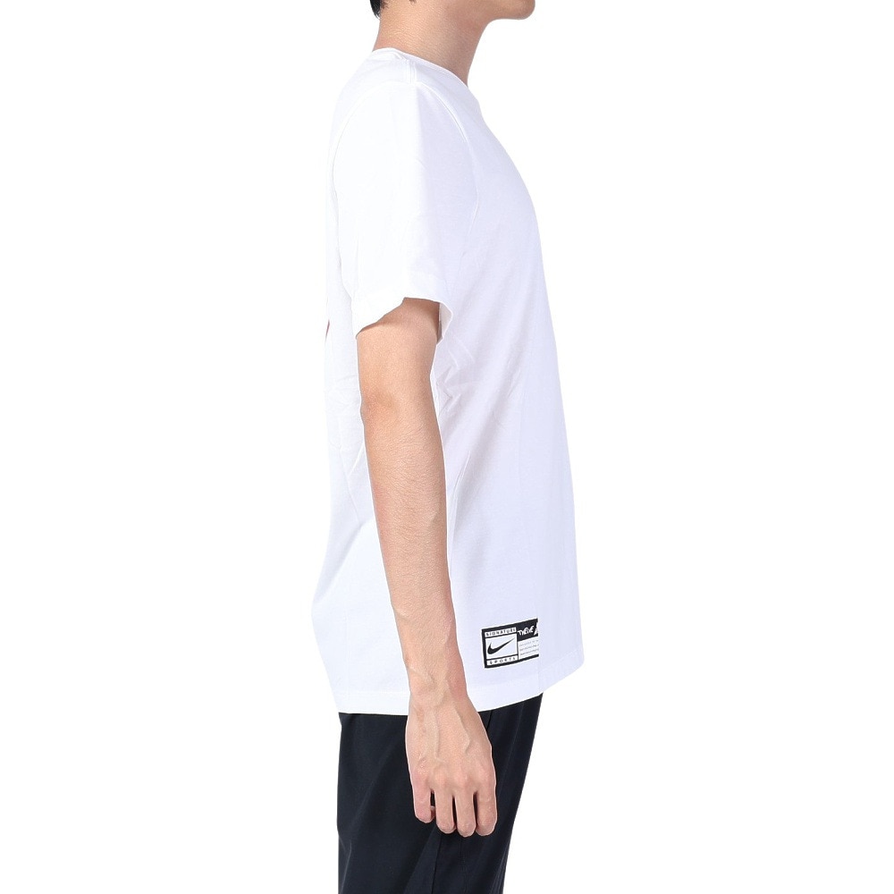 ナイキ（NIKE）（メンズ）Tシャツ バスケットボールウェア 半袖 JA ホワイト FQ4911-100 速乾