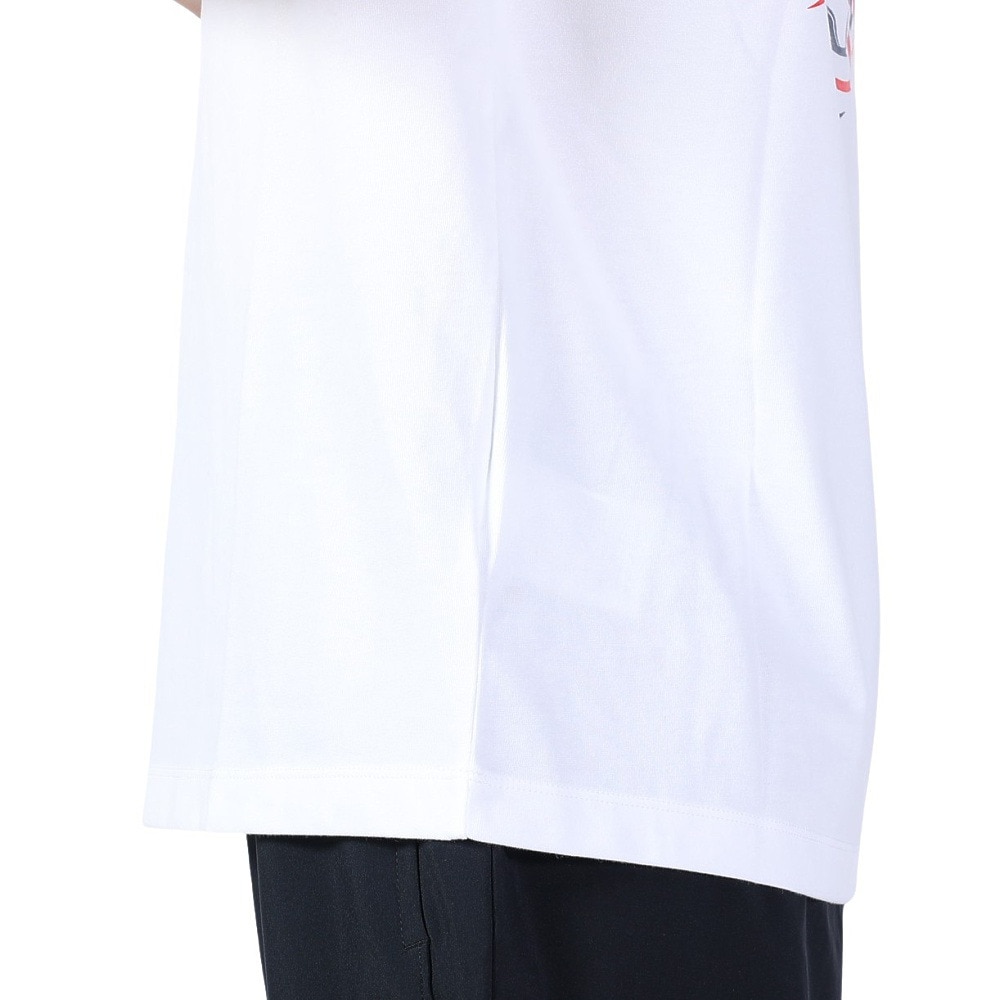 ナイキ（NIKE）（メンズ）Tシャツ バスケットボールウェア 半袖 JA ホワイト FQ4911-100 速乾