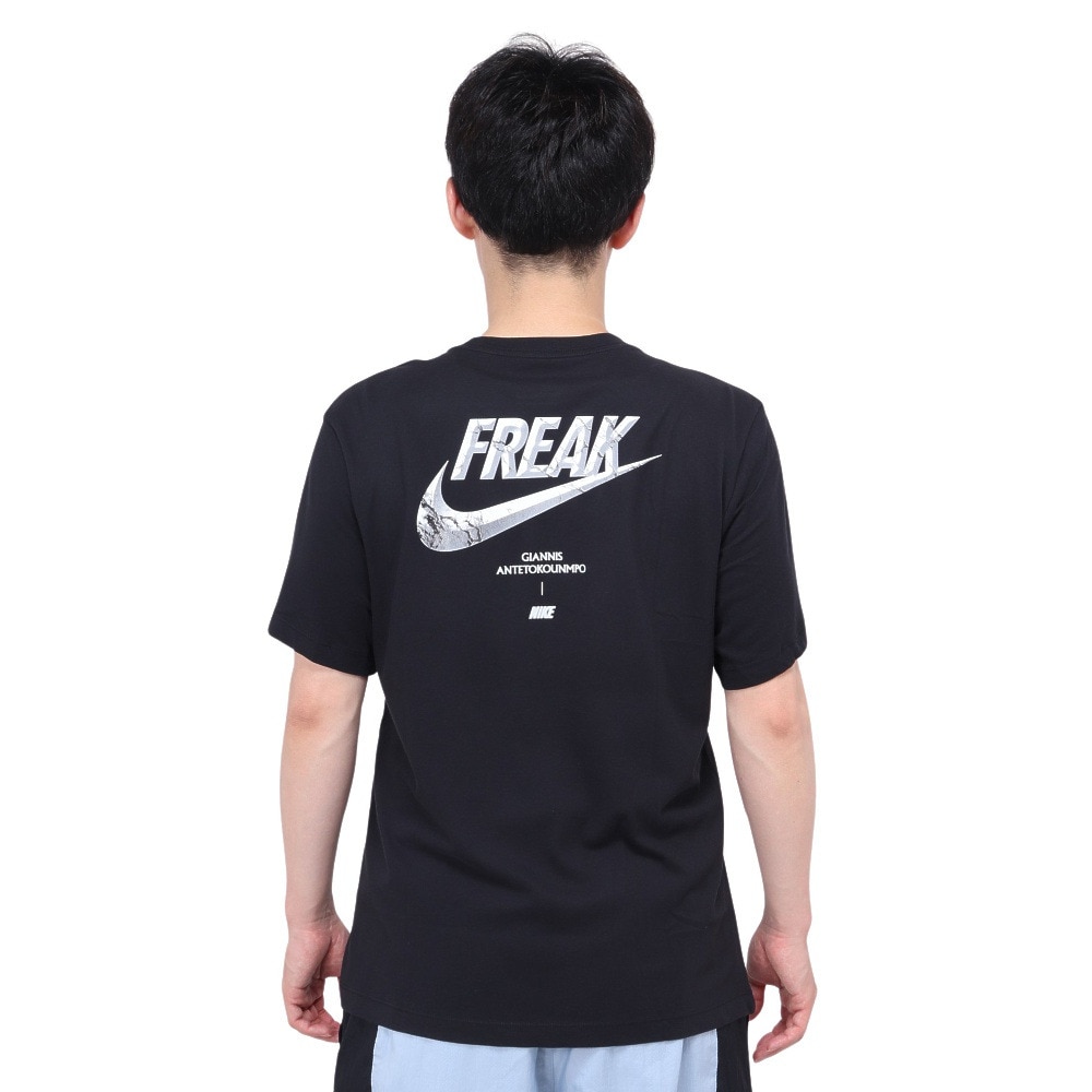 ナイキ（NIKE）（メンズ）バスケットボールウェア ヤニス ドライフィット バスケットボール Tシャツ SP24 FQ4913-010 速乾