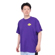 ナイキ（NIKE）（メンズ）バスケットボールウェア NK CTS ロサンゼルス レイカーズ NBA マックス90 Tシャツ MX90 FQ6047-504