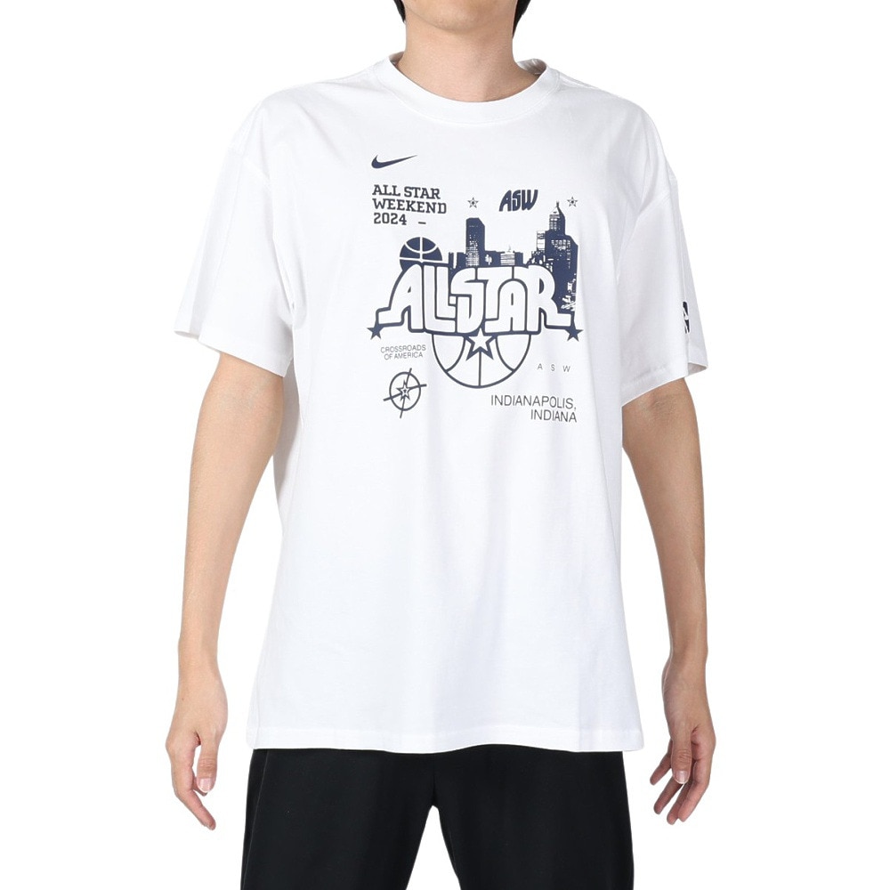 ナイキ（NIKE）（メンズ）バスケットボールウェア All-Star Weekend 半袖Tシャツ FQ6528-100