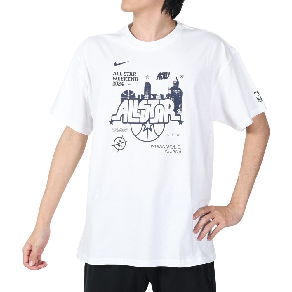 ナイキ（NIKE）（メンズ）バスケットボールウェア All-Star Weekend 半袖Tシャツ FQ6528-100
