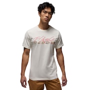 (メンズ)Tシャツ バスケットボールウェア フライト エッセンシャル 半袖 ホワイト FN5967-133