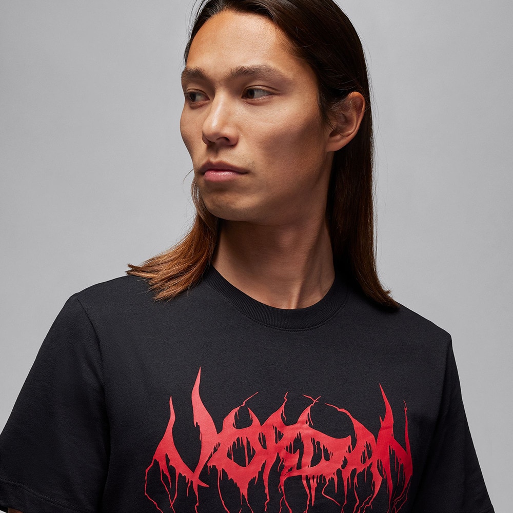 ジョーダン（JORDAN）（メンズ）Tシャツ バスケットボールウェア ジョーダン ドライフィット スポーツ グラフィック ブラック FN5975-011