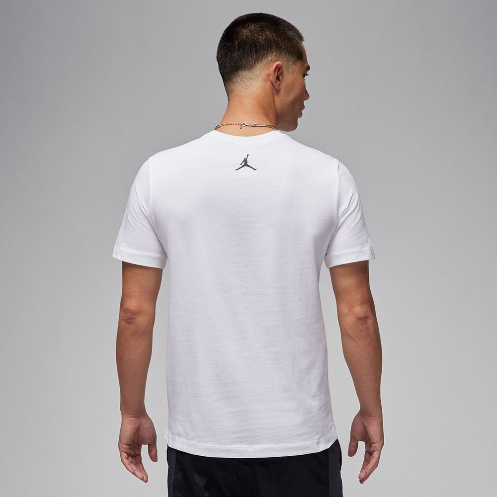 ジョーダン（JORDAN）（メンズ）Tシャツ バスケットボールウェア ジョーダン ドライフィット スポーツ グラフィック ホワイト FN5975-100