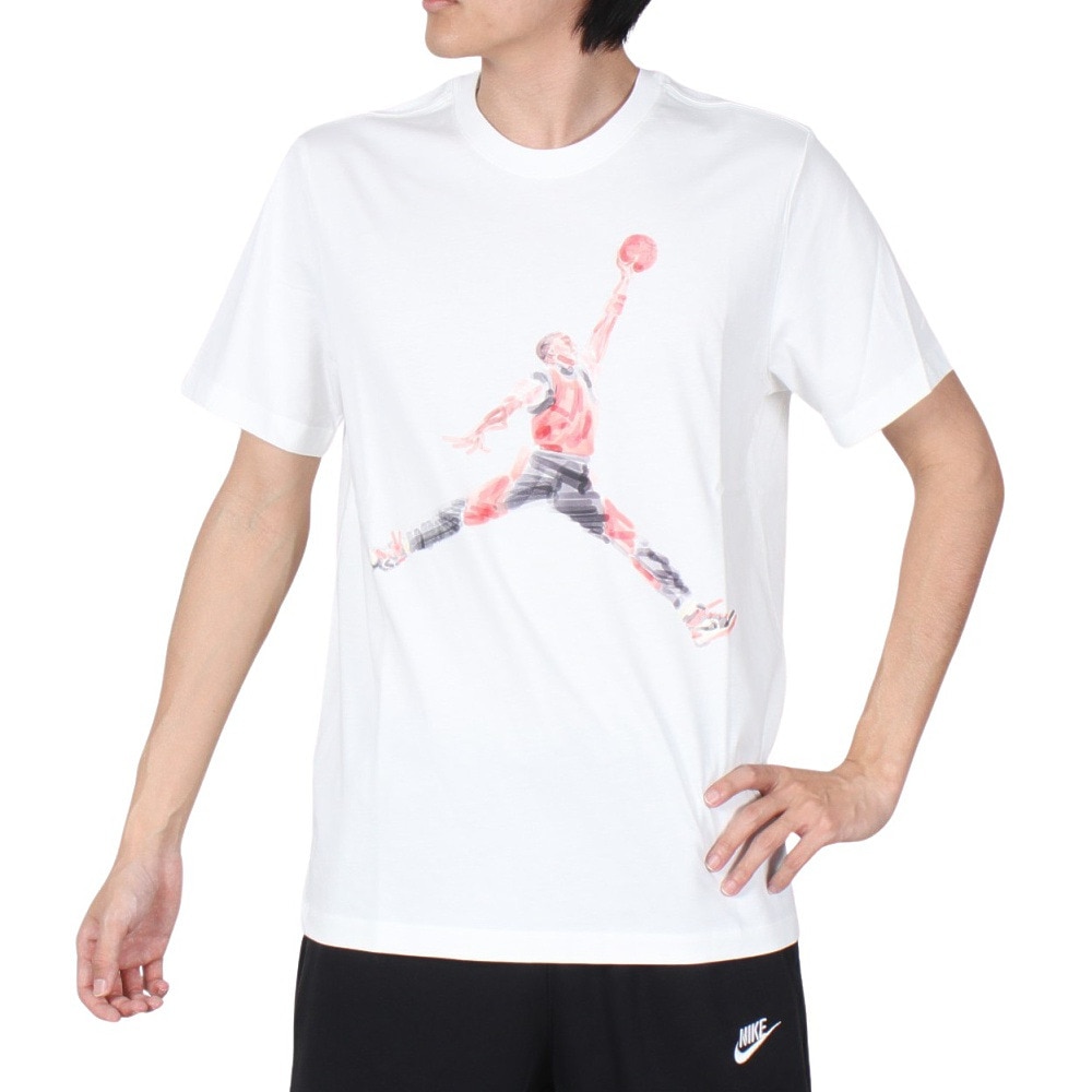 ＪＯＲＤＡＮ バスケットボールウェア ブランド JM WTRCLR クルー半袖Tシャツ FN5981-100 Ｌ 10 バスケットボール